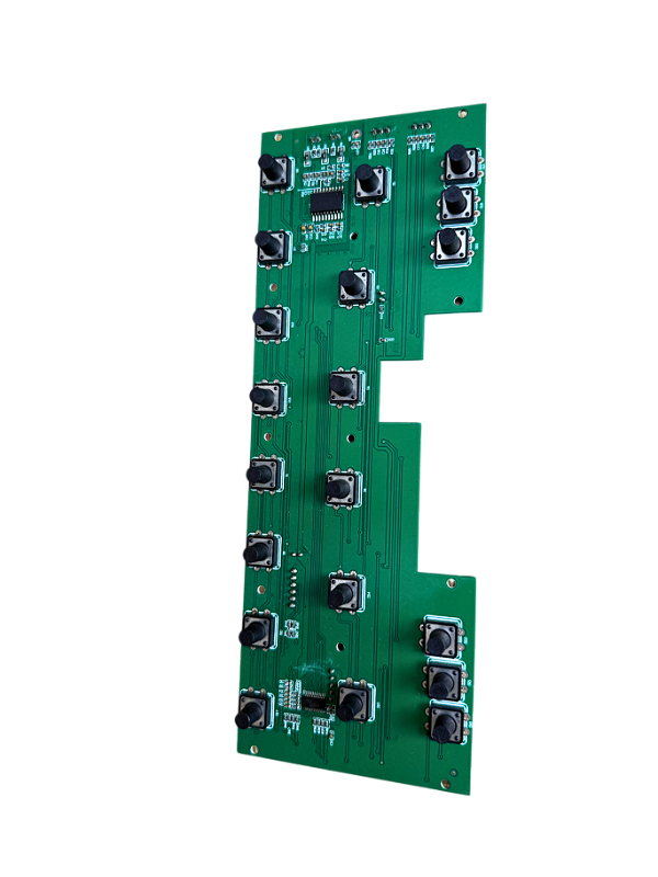 Placa de botão (teclado) esteira Speedo TR7 e TR8 PRO Antiga