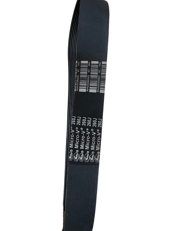Correia micro-v 260J com 12 frisos