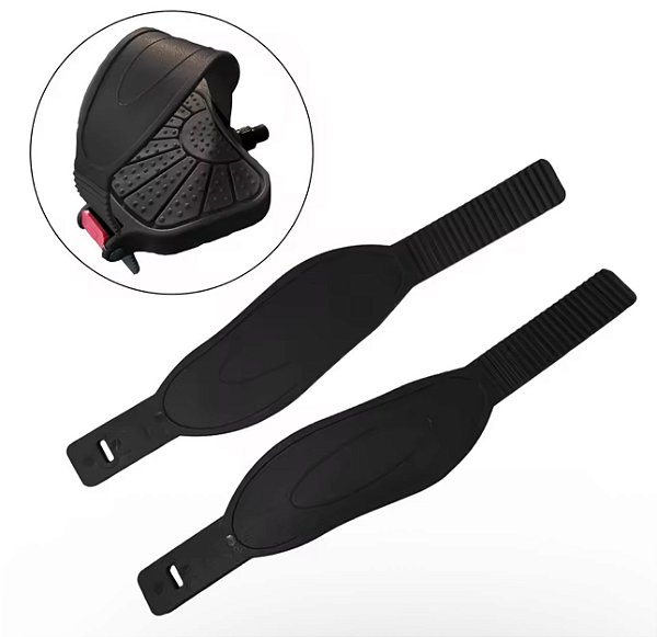 Par de correia firma pé para pedal compatível com Matrix