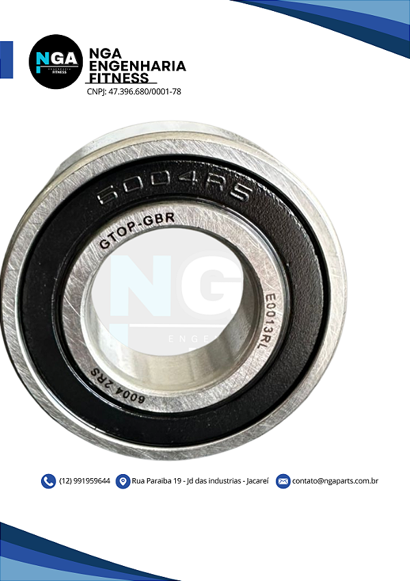 Rolamento 6004 - 2RS