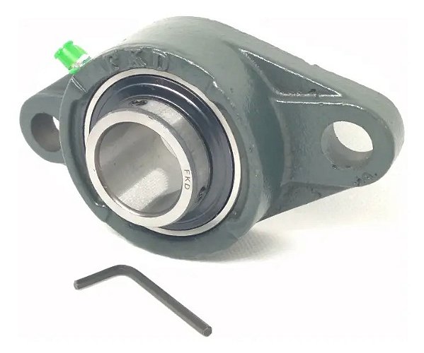 Mancal Oval Fl205 Com Rolamento Uc205
