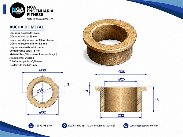 Bucha de Metal