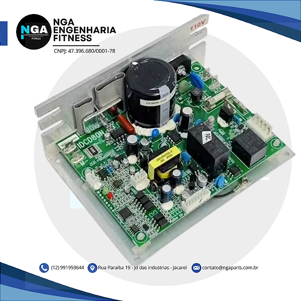 Placa de Controle Esteira Speedo TR5/TR6 110V