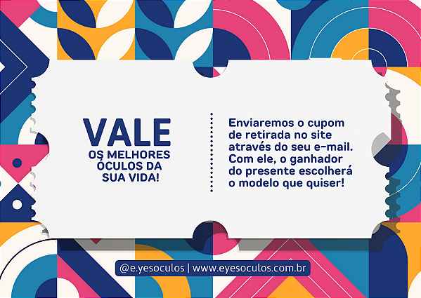 Vale presente - Frete incluso