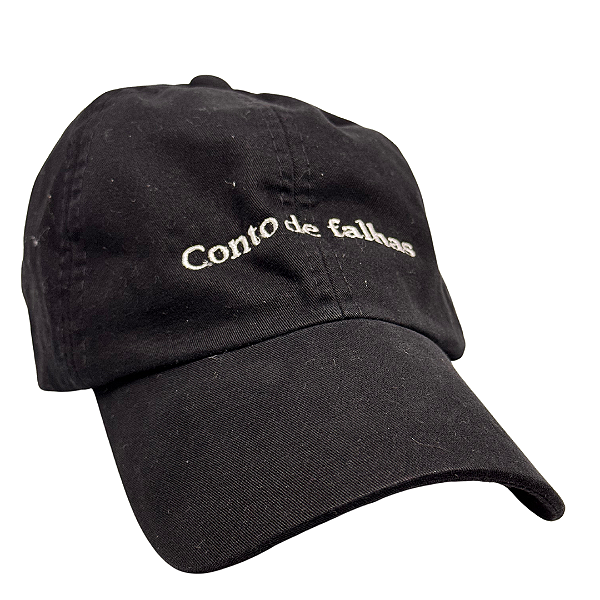 Boné Conto de Falhas preto