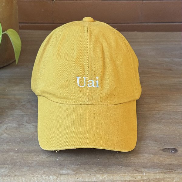 Boné Uai - mostarda