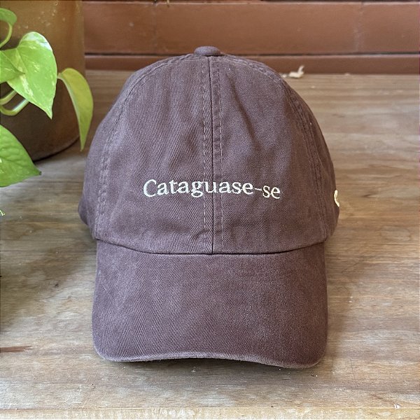 Boné Cataguase-se marrom