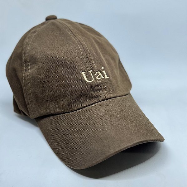 Boné Uai marrom