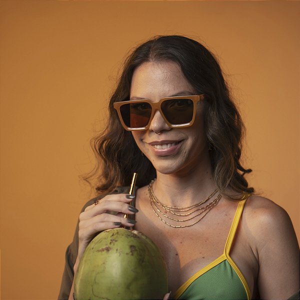 Óculos Vira-lata Caramelo