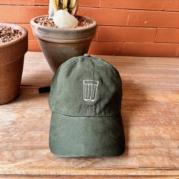 Boné Copo Americano - verde militar