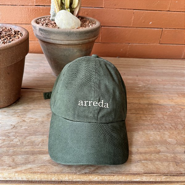 Boné Arreda - verde militar
