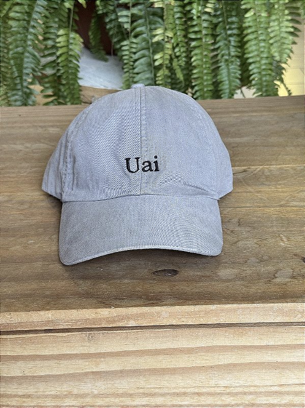 Boné Uai cinza