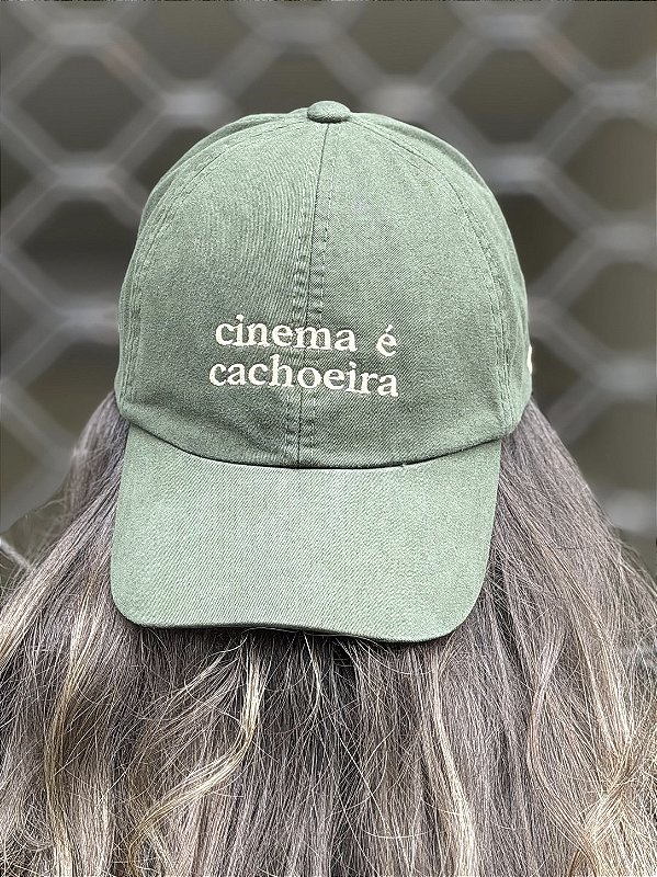 Boné Cinema é Cachoeira verde marinho