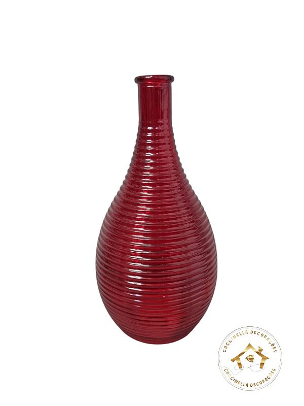 VASO DE VIDRO COLORIDO