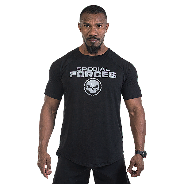 CAMISETA BLACK SKULL SPECIAL FORCES