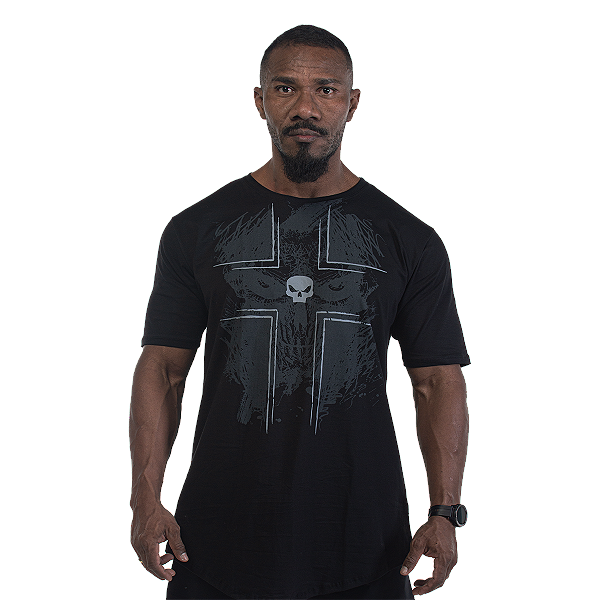 CAMISETA BLACK SKULL CROSS SKULL