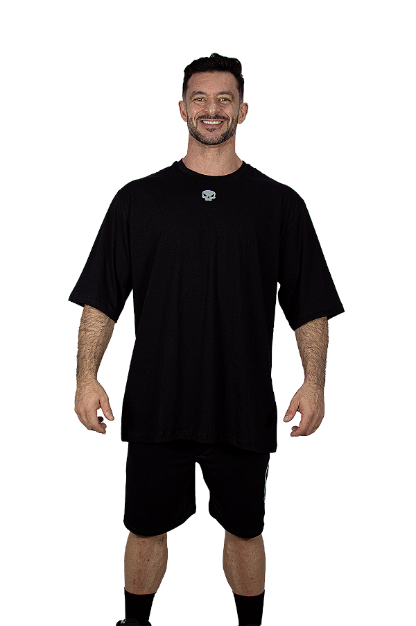 OVERSIZED BLACK SKULL HANDS BLACK