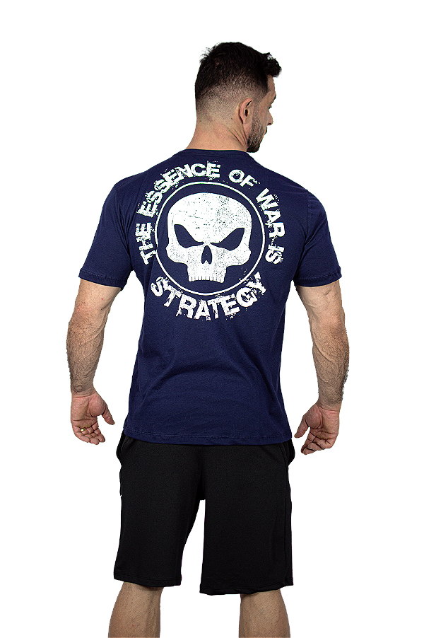 CAMISETA BLACK SKULL STRATEGY MARINHO