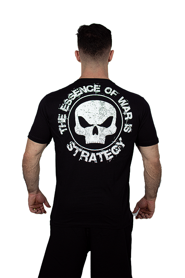 CAMISETA BLACK SKULL STRATEGY PRETA