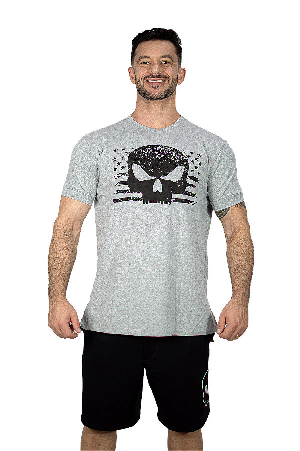 CAMISETA BLACK SKULL BRUSH