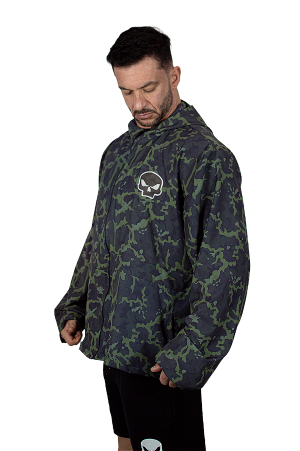 CORTA VENTO BLACK SKULL MILITARY