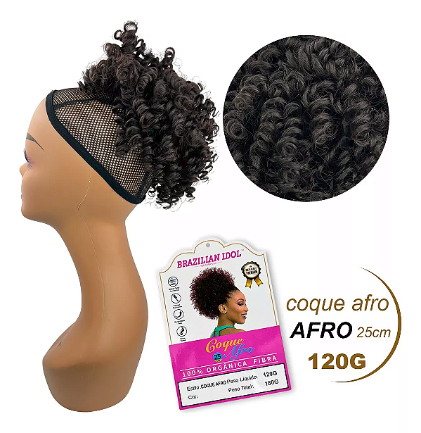Coque Afro (25cm/120g) | BRAZILIAN IDOL