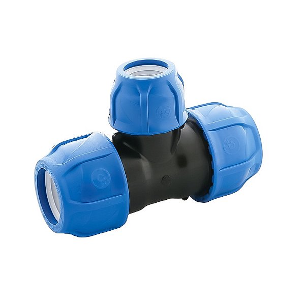 Tê De Redução PP - 32 x 20 x 32 mm - Aqua Plastic