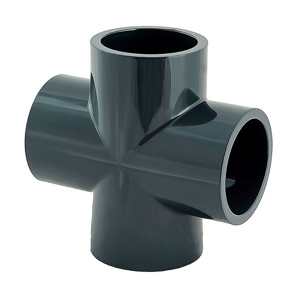 Cruzeta Em PVC-U Soldável 75mm