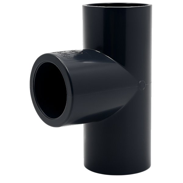 Tê 90º PVC-U PN16 1/2" SCH80 Solda - Aqua Plastic