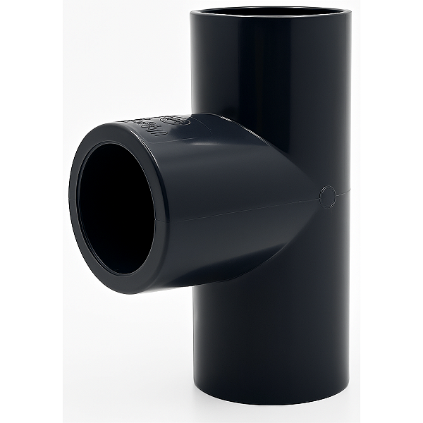 Tê 90° PVC-U PN16 2 1/2" SCH80 Solda - Aqua Plastic