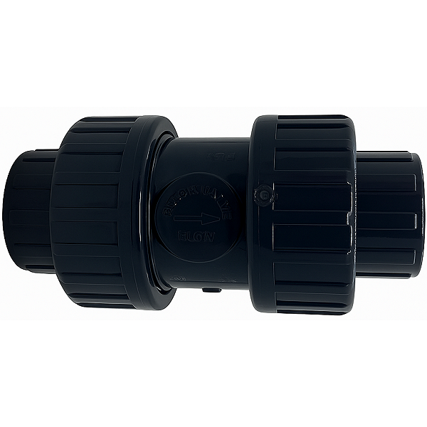 Válvula de Retenção PVC-U EPDM PN16 D.União F/F 3/4" SCH80 Solda - Aqua Plastic