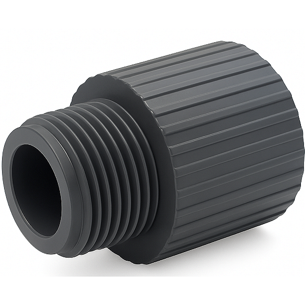 Adaptador Curto L/R PVC-C PN16 4" SCH80 SOLDA/ROSCA - Aqua Plastic