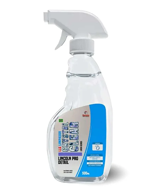 LL6 LIMPADOR CRYSTAL CLEAR - LIMPA VIDROS - 500ML