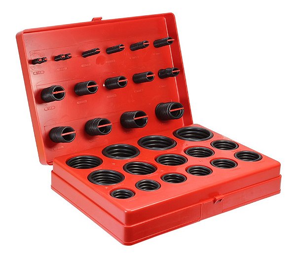 Kit de Anel Oring em Polegada com 382 Peças GR-68 30 Medidas