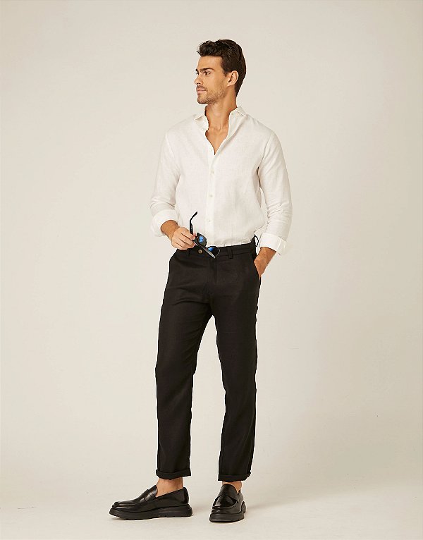 Calça Linho Santorini