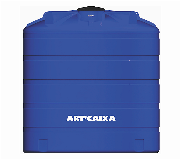 Tanque de água ARTCAIXA Box vertical polietileno 20.000 Litros