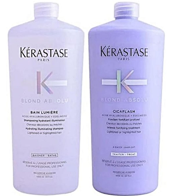 Kit Kérastase Blond Absolu Sh Lumière + Cicaflash 1L