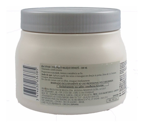 Kérastase Densifique Masque Densité - Máscara 500mls
