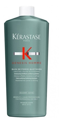 Kérastase Genesis Homme Bain De Force - Shampoo 1L