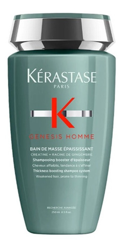 Kérastase Genesis Homme Bain De Masse - Shampoo 250ml