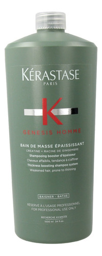 Kérastase Genesis Homme Bain De Masse - Shampoo 1L