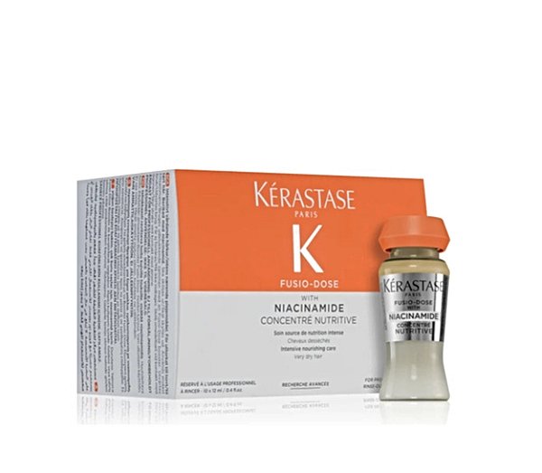 Kérastase Fusio-Dose Nutritive Niacinamide - Caixa Ampola 10x12ml
