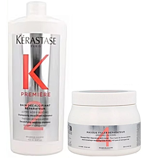 Kit Kérastase Premiere Shampoo 1L + Máscara 500g