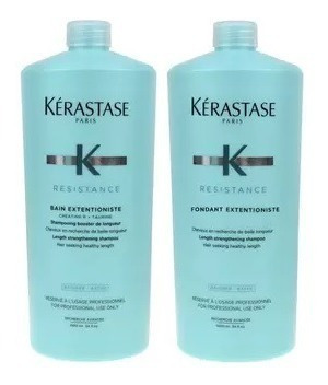 Kit Kérastase Resistance Extentioniste Shampoo+ Cond 1L