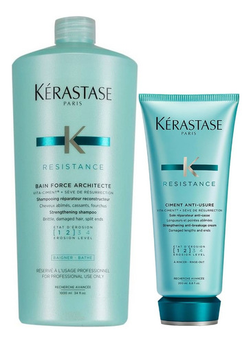 Kit Kérastase Resistance Architecte Sh 1L +Cond 200ml
