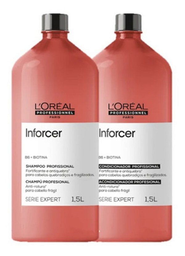 Loreal Kit Shampoo 1,5 Litro + Condicionador 1,5 Litro