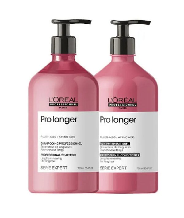 Kit Loréal Pro Longer Shampoo+ Condicionador 750ml