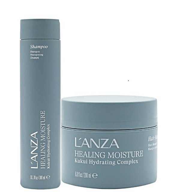 Kit Lanza Healing Moisture Shampoo 300ml+ Máscara Moi Moi 200g