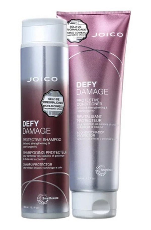 Kit Joico Defy Damage Shampoo 300mls+ Condicionador 250mls