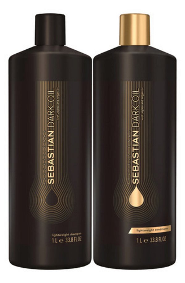 Kit Sebastian  Dark Oil Shampoo+ Condicionador 1000mls